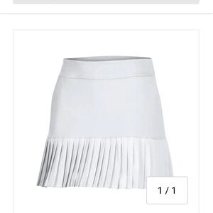 Under Armor tuck pleated golf skort